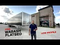 Revealing the new Wabash Flatbed with Fastrak Conestoga