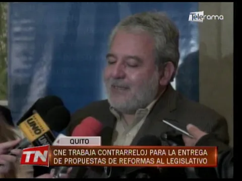 CNE trabaja contrarreloj para la entrega de propuestas de reformas al legislativo