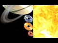 Which Planet Gear Spins Fastest? | Planet Size Comparison