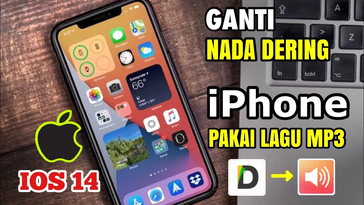 Pasti dari kalian banyak yang bosan bukan memakai nada dering / ringtone di iphone kalian yang basic. 