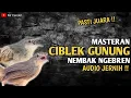 Lagu MASTERAN CIBLEK GUNUNG NEMBAK NGEBREN || AUDIO JERNIH !!
