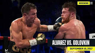 FULL FIGHT Canelo Alvarez vs Gennadiy GGG Golovkin DAZN REWIND