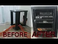 Network server rack 15U management patch panel installation network cable management installation