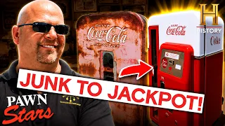 Can Rick Turn a 1950s Coke Machine into a Gold Mine Pawn Stars