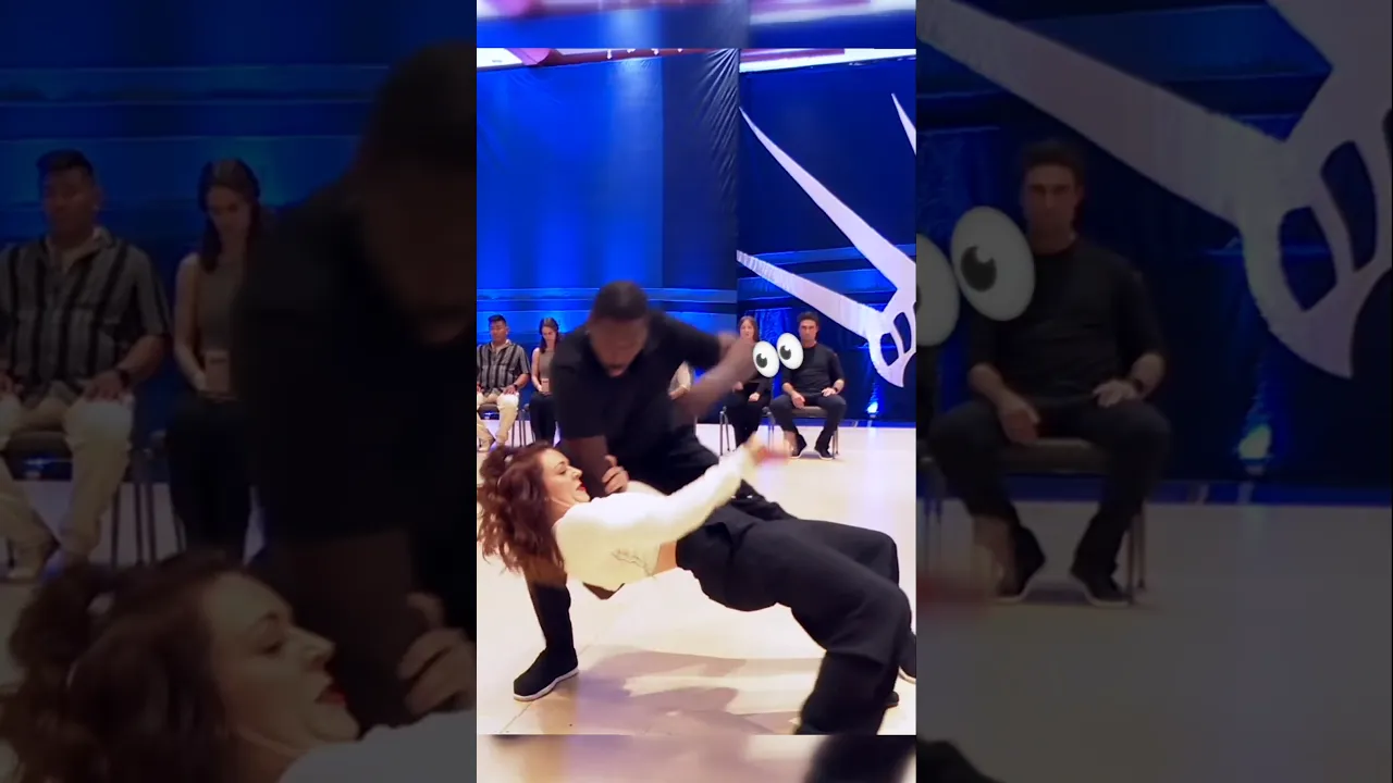 That was close 😳😂 #improv #westcoastswing