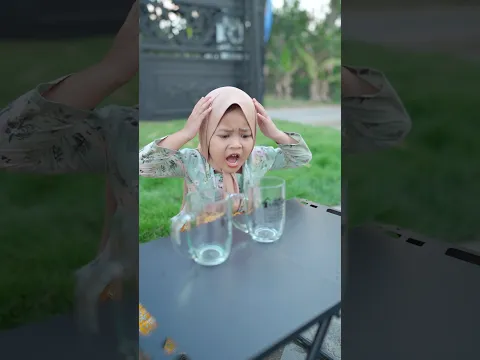 Sebotol dibagi 2 #nabeldanmama #emakkiti