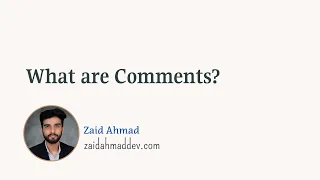 What are Comments in JavaScript JavaScript Tutorials for Beginners Urdu Hindi