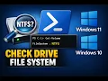 How to Check the File System of a Drive in Windows 11 or 10 using PowerShell GearUpWindows