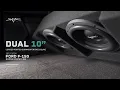 Skar Dual 10 Ported Subwoofer Enclosure for 2015-2024 Ford F-150 Super Crew Cab Models
