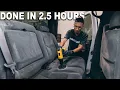 How We Professionally Detail an Interior Breaking Down Our Exact Cleaning Process