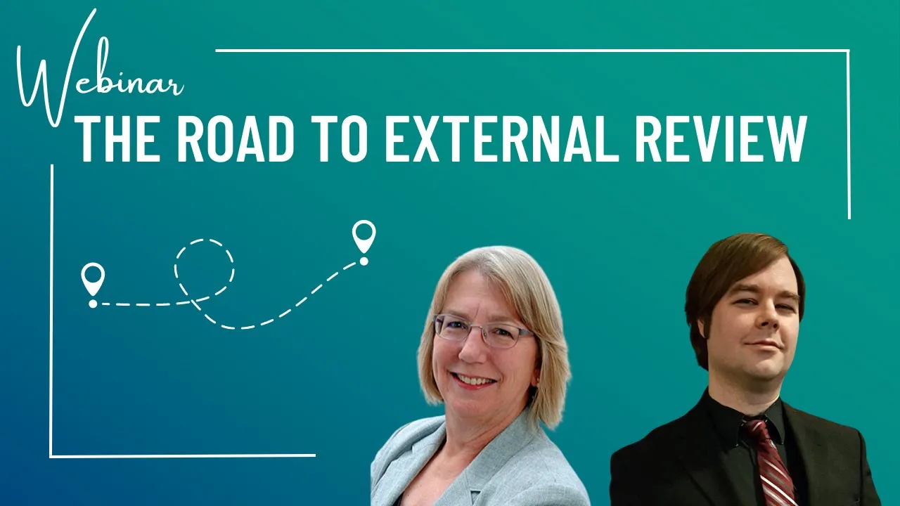 Webinar: The Road to External Review
