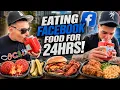 EATING FACEBOOK MARKETPLACE FOOD FOR 24HRS