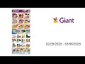 Ad Giant Food - Weekly Circular