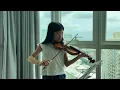 Carol of the bells - Violin Solo played by SaRang Kim Y4