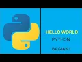 bahasa pemrogramman python bagian 1 Hello World