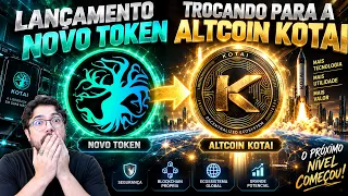 URGENTE🚨NOVO TOKEN KOTAI 🚀ALTCOIN KOTAI