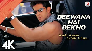 deewana hai dekho 4k video k3g hrithik roshan kareena kapoor alka yagnik sonu nigam