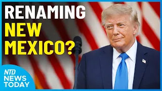 Trump on Renaming New Mexico ‘New America’; Amazon Jet Crash Audio Released | NTD News Today Sept. 7