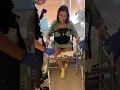 Adriana Chechik First steps getting out of bed and moving after 5 hours in surgery on my spine