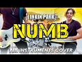 Linkin Park - Numb (all instruments cover) [guitar, bass, drums, synths, piano]
