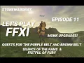QUESTING THE PURPLE BELT AND BROWN BELT FOR MONK - Stonewarden s Let s Play FFXI Episode 11