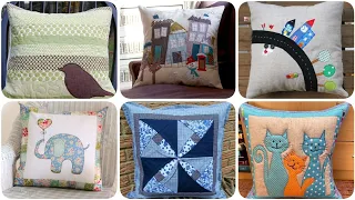 New Stunning Simple Patchwork Cushions Cover Design By Pop Up Fashion 