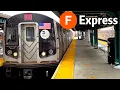 F Trains Running Express in Brooklyn
