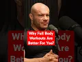 Download Lagu Why Full Body Workouts Are Better For You? | Dr Mike Israetel #shorts