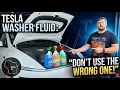 Tesla Windshield Wiper Fluid What to Use How to Refill It