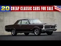 20 Cheap Classic Cars For Sale by Owner today