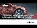 Hitex Webinar Using UDE for Debugging and Timing Analysis of AUTOSAR Applications PLS