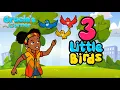 Download Lagu Three Little Birds | Gracie’s Corner Cover | Kids Songs + Nursery Rhymes