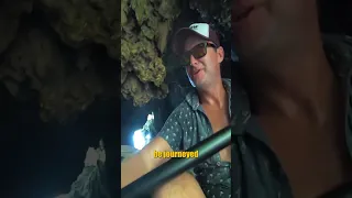 Kayaking under an Island!