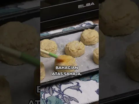 Scones: Egg wash kena sapu di mana? | Che Nom