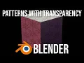 How to Add PNG Textures with Transparency to Model Materials in Blender 2 92