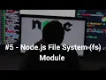 Node js File System fs Module Tutorial Create Read and Files
