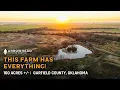 LAND FOR SALE Secluded Hunting Cattle Farm in Garfield County Oklahoma