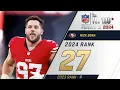 27 Nick Bosa DE 49ers Top 100 Players of 2024