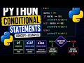 Python Conditional Statements Explained if elif else with Examples Python Tutorial