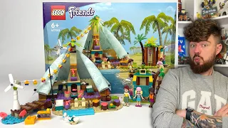 LUKSUSOWY KEMPING NA PLAŻY 🏝 LEGO FRIENDS 41700 RECENZJA