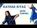 Music for TAKITA DHIKITA GHIN Tatkaar/Footwork Practice in Different Speeds | Kathak Riyaz