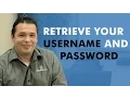 How to Retrieve Your Username and Password