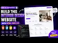 Responsive Interior Design Website Tutorial HTML CSS Step-by-Step