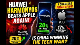 huawei harmonyos beats apple again is china winning the tech war