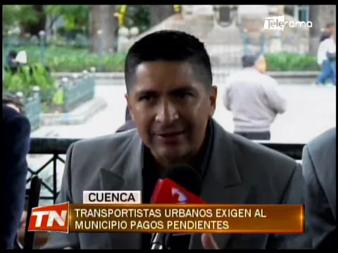 Transportistas urbanos exigen al municipio pagos pendientes