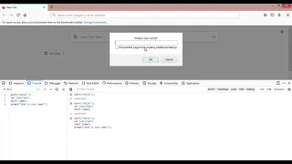Running JavaScript Codes Using Mozilla Firefox