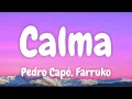 Pedro Capó, Farruko - Calma (Remix) (Lyrics English \u0026 Spanish)