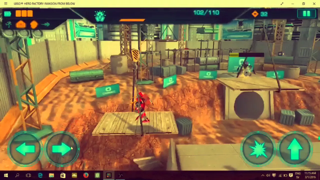 LEGO Hero Factory Invasion From Below - Gameplay-HD. 