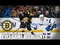 DOWN TO THE WIRE Tampa Bay Lightning vs Boston Bruins Full Game Highlights ESPN NHL