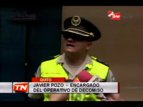 Policía decomisó fuegos artificiales en el centro de la capital